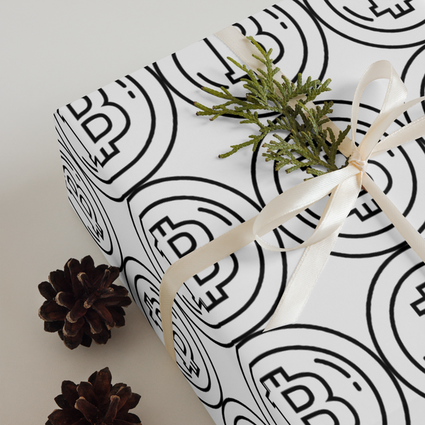 Bitcoin Wrapping Paper - Money Market Store