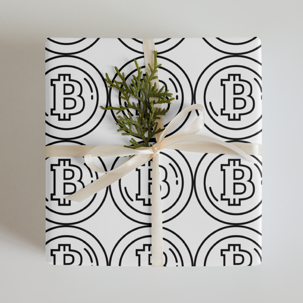 Bitcoin Wrapping Paper - Money Market Store