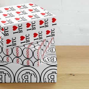 Bitcoin Wrapping Paper - Money Market Store