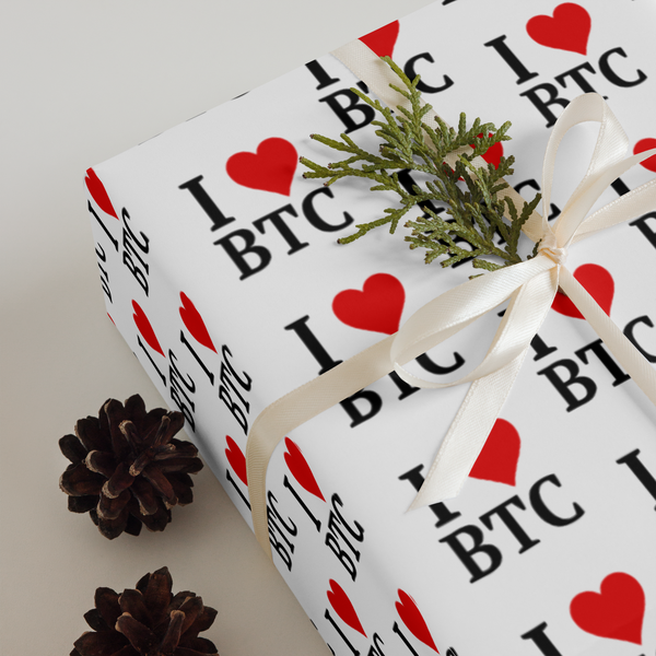 Bitcoin Wrapping Paper - Money Market Store