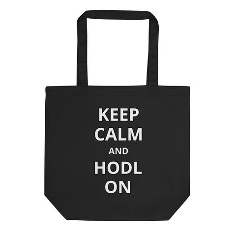Crypto HODL Eco Tote Bag - Money Market Store