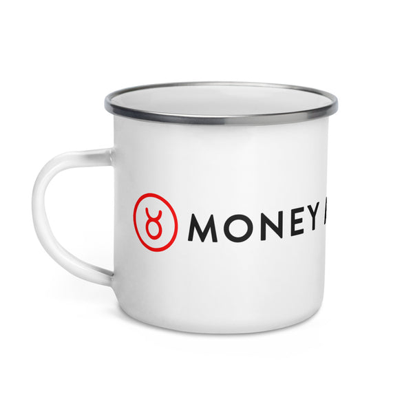 Enamel Mug MONEY MARKET STORE LOGO - Money Market Store