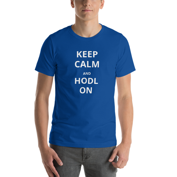 Crypto KEEP CALM Unisex T-Shirt - Money Market Store