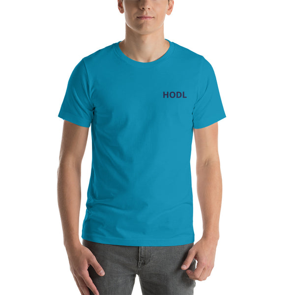 Crypto HODL Embroidered T-Shirt - Money Market Store