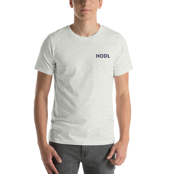 Crypto HODL Embroidered T-Shirt - Money Market Store