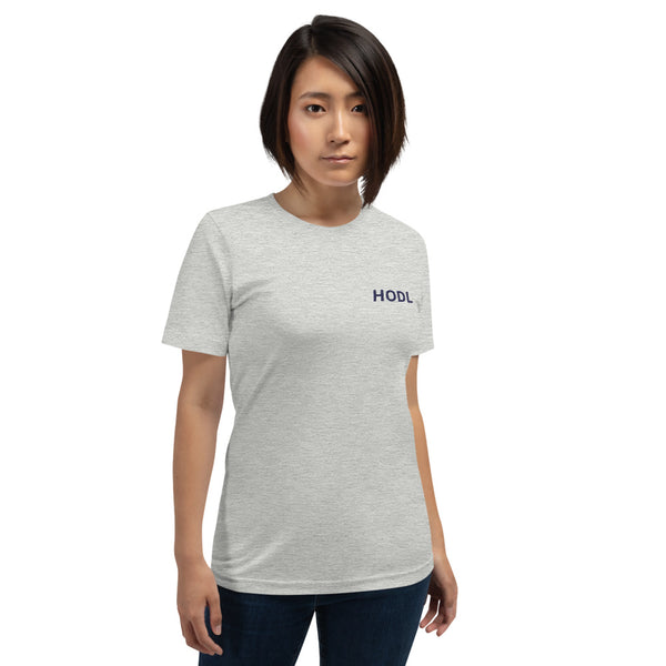 Crypto HODL Embroidered T-Shirt - Money Market Store