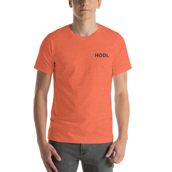 Crypto HODL Embroidered T-Shirt - Money Market Store