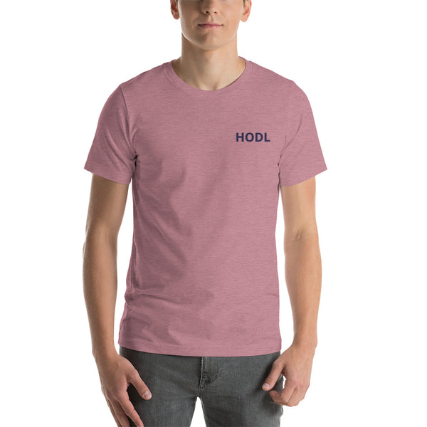 Crypto HODL Embroidered T-Shirt - Money Market Store