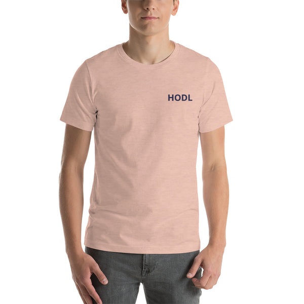 Crypto HODL Embroidered T-Shirt - Money Market Store