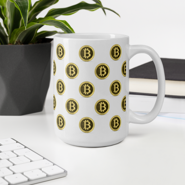 Bitcoin Glossy Mug - Money Market Store